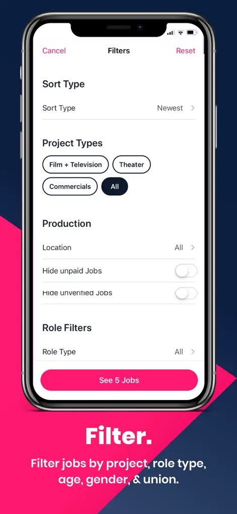 Actor App by Casting Workbook - Business App | MWM