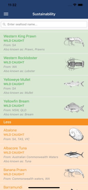 Sustainable Seafood Guide(圖2)-速報App