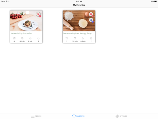 Tuscan Chef - Italian food iPad app afbeelding 6