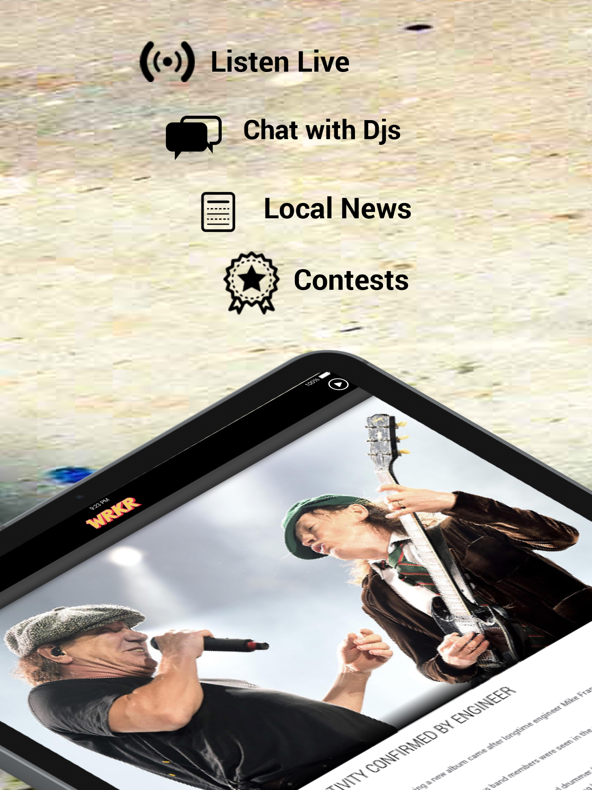 1077 WRKR screenshot 4