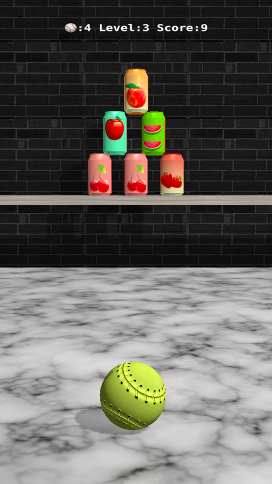 #1. Toss3D: Juice Can Striker (iOS) Podle: Appulet, Inc