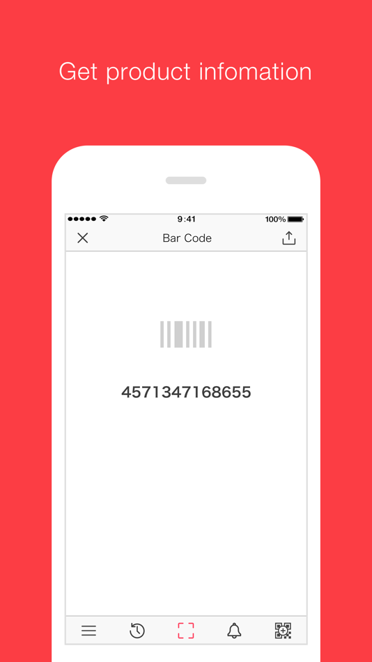 #3. QRQR - QR Code® Reader (iOS) โดย: arara inc.