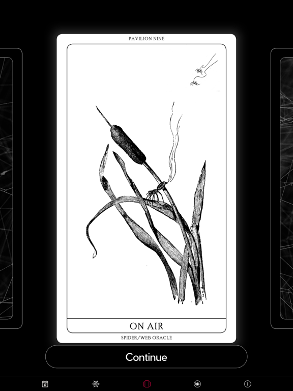 Arachnomancy iPad screenshot 3 - Entertainment app