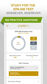 EPA 608 Practice Test Prep screenshot