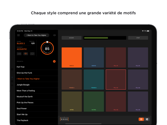 Screenshot #5 pour Beat Station - Drum Machine