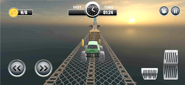 Impossible Road Monster Truck screenshot 3