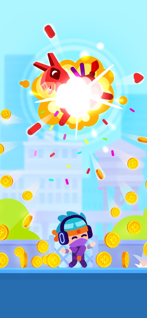 Pinatamasters - ピニャータを粉砕すると、大量のコインと紙吹雪が降り注ぎ、達成感と報酬の喜びをもたらします。