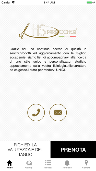 Screenshot #1 pour HS Parrucchieri