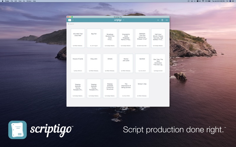 Screenshot #1 pour Scriptigo Pro