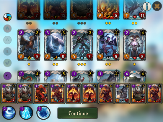Screenshot #6 pour Elemancer - Legend of Cards
