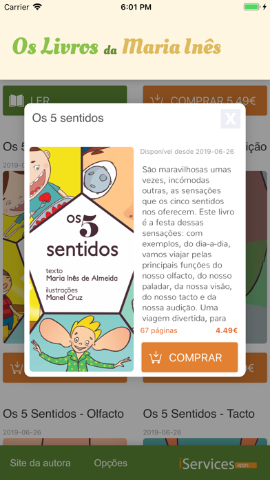 Screenshot #3 pour Os Livros da Maria Inês