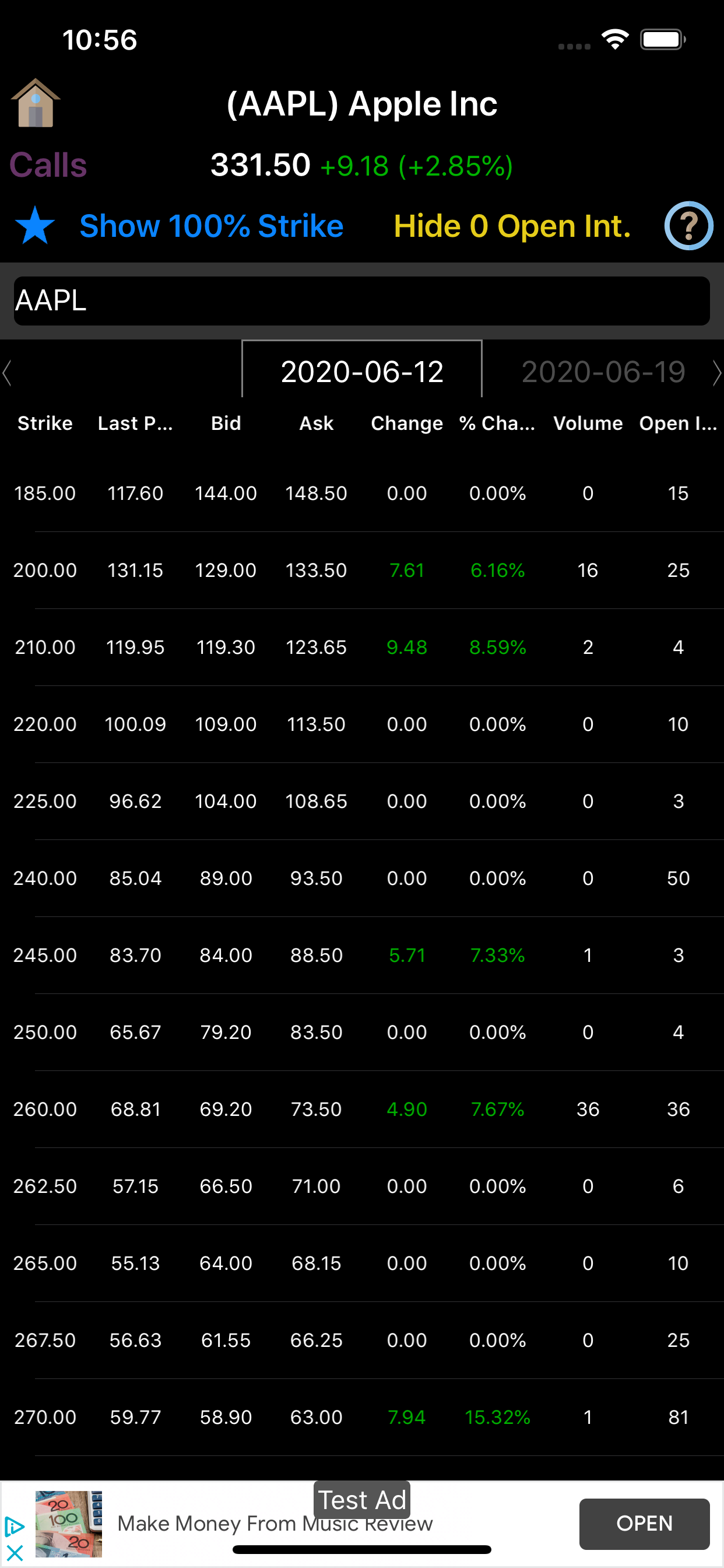 Option Explorer