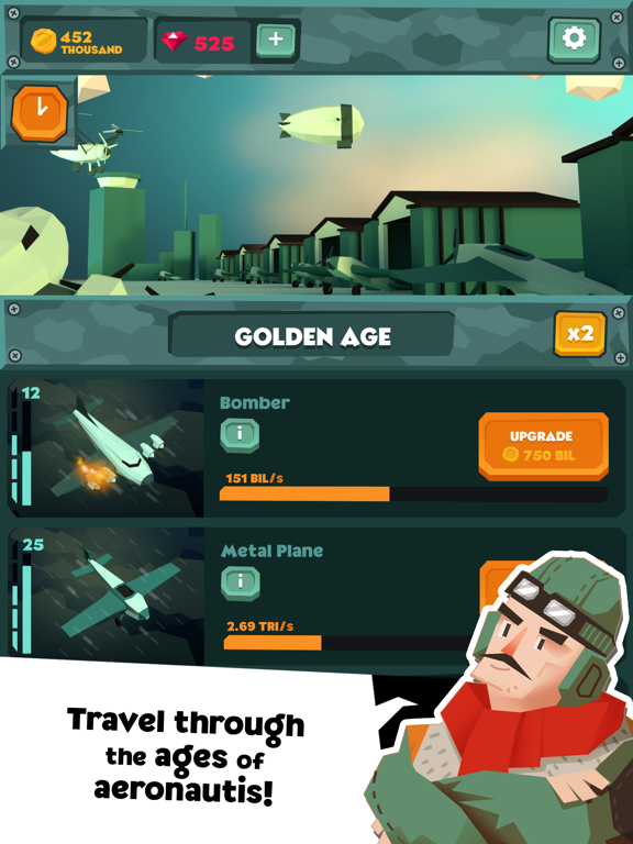 Screenshot #5 pour Idle Skies