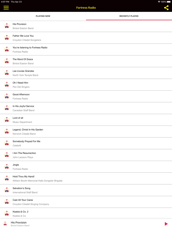 Screenshot #5 pour Fortress Radio