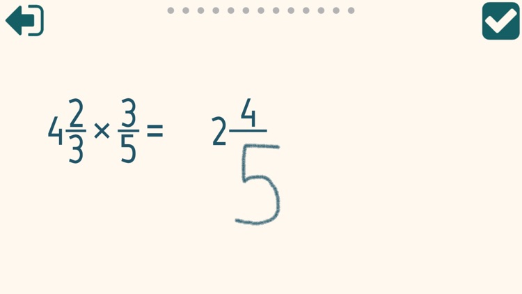 Multiplying Fractions Trainer