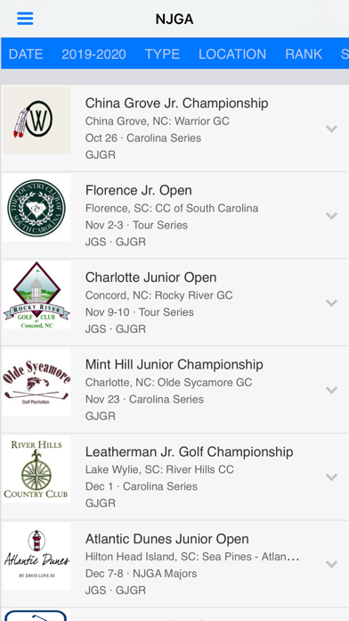 Screenshot #3 pour National Jr. Golf Association