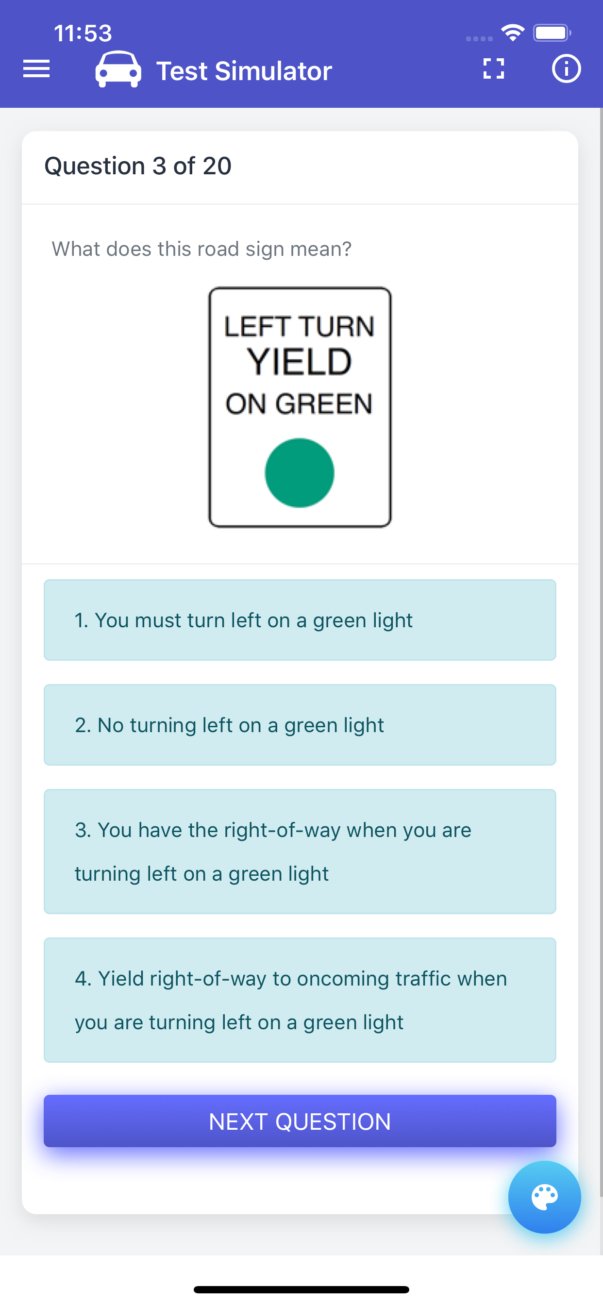 GA DMV Test screenshot 3