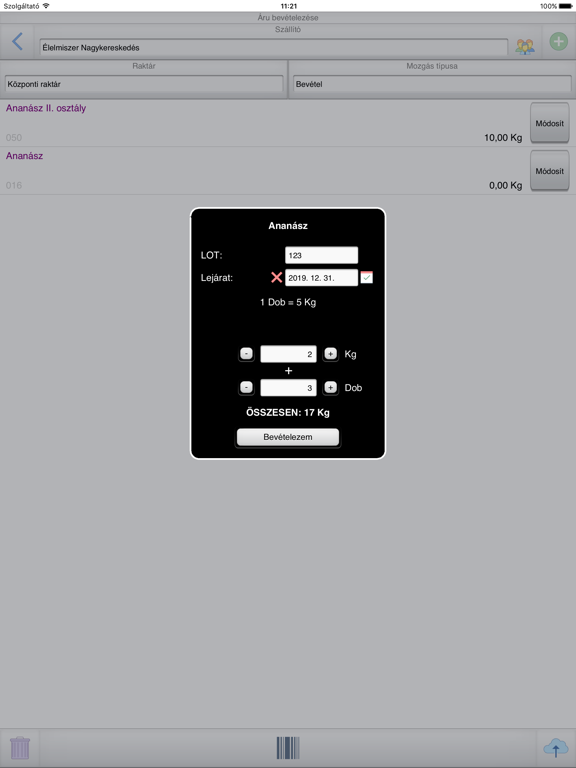 Screenshot #5 pour PmCode Raktár