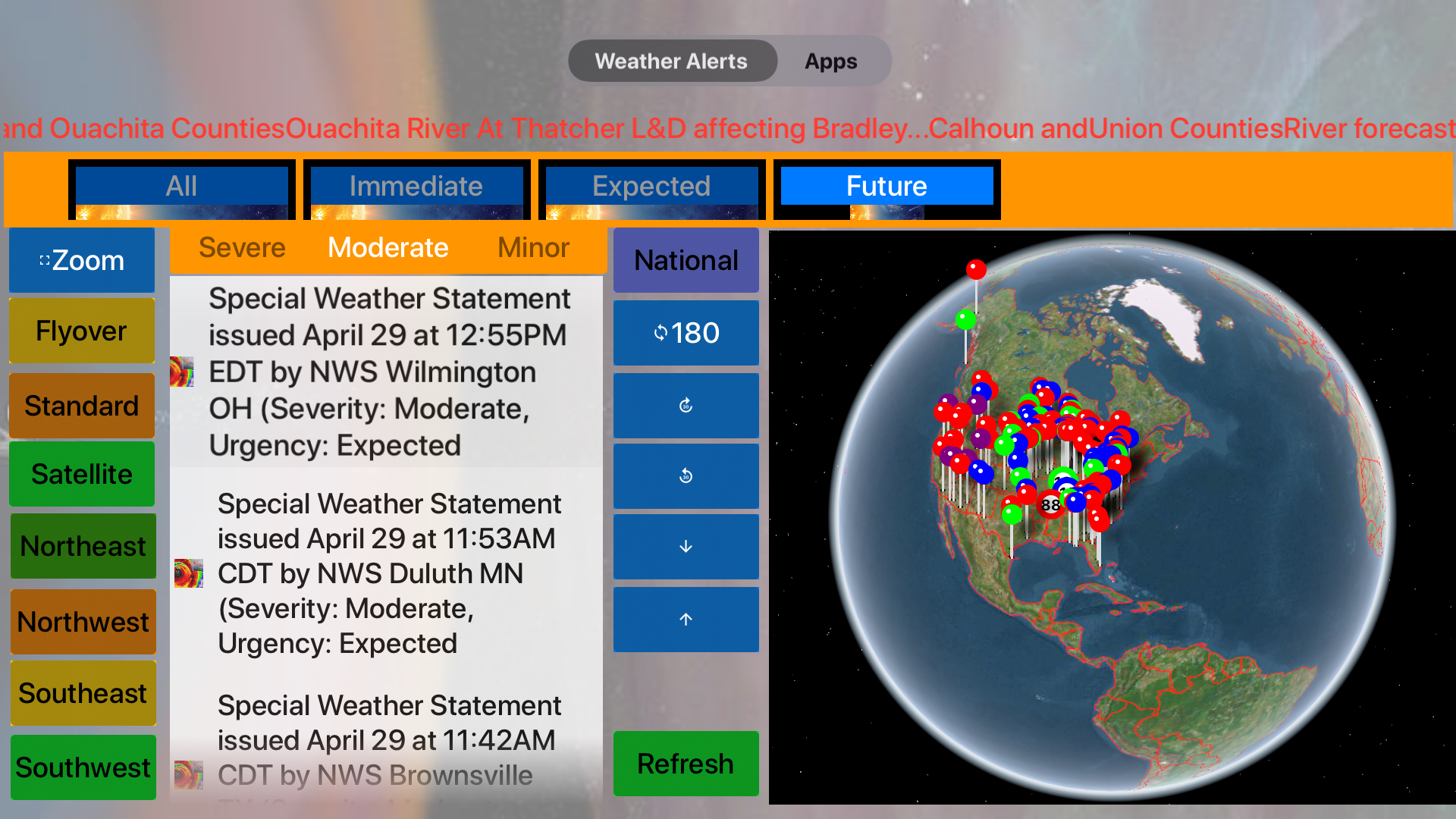 Instant NOAA Alerts 3D Lite