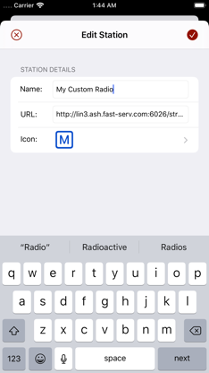 Audio Stream Player screenshot 2