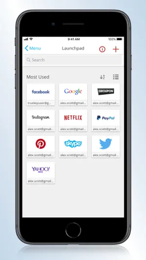 True Key™ by McAfee screenshot 1