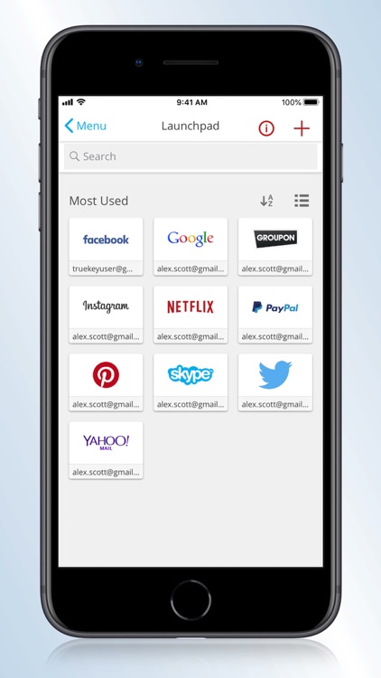 True Key™ by McAfee