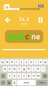 Type Flash - typing game screenshot