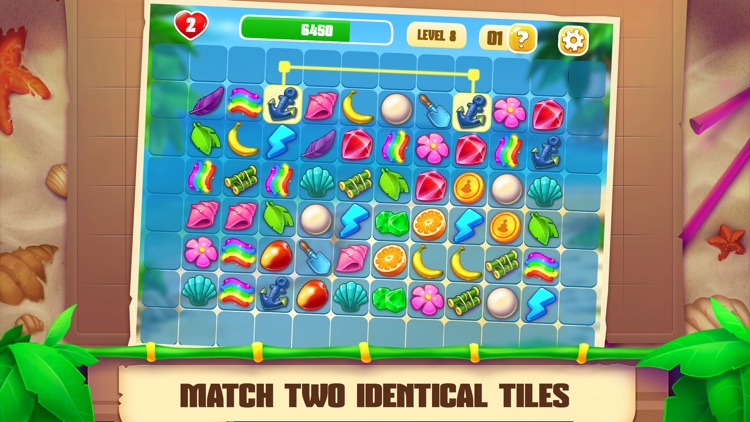 Onet Paradise: match two tiles