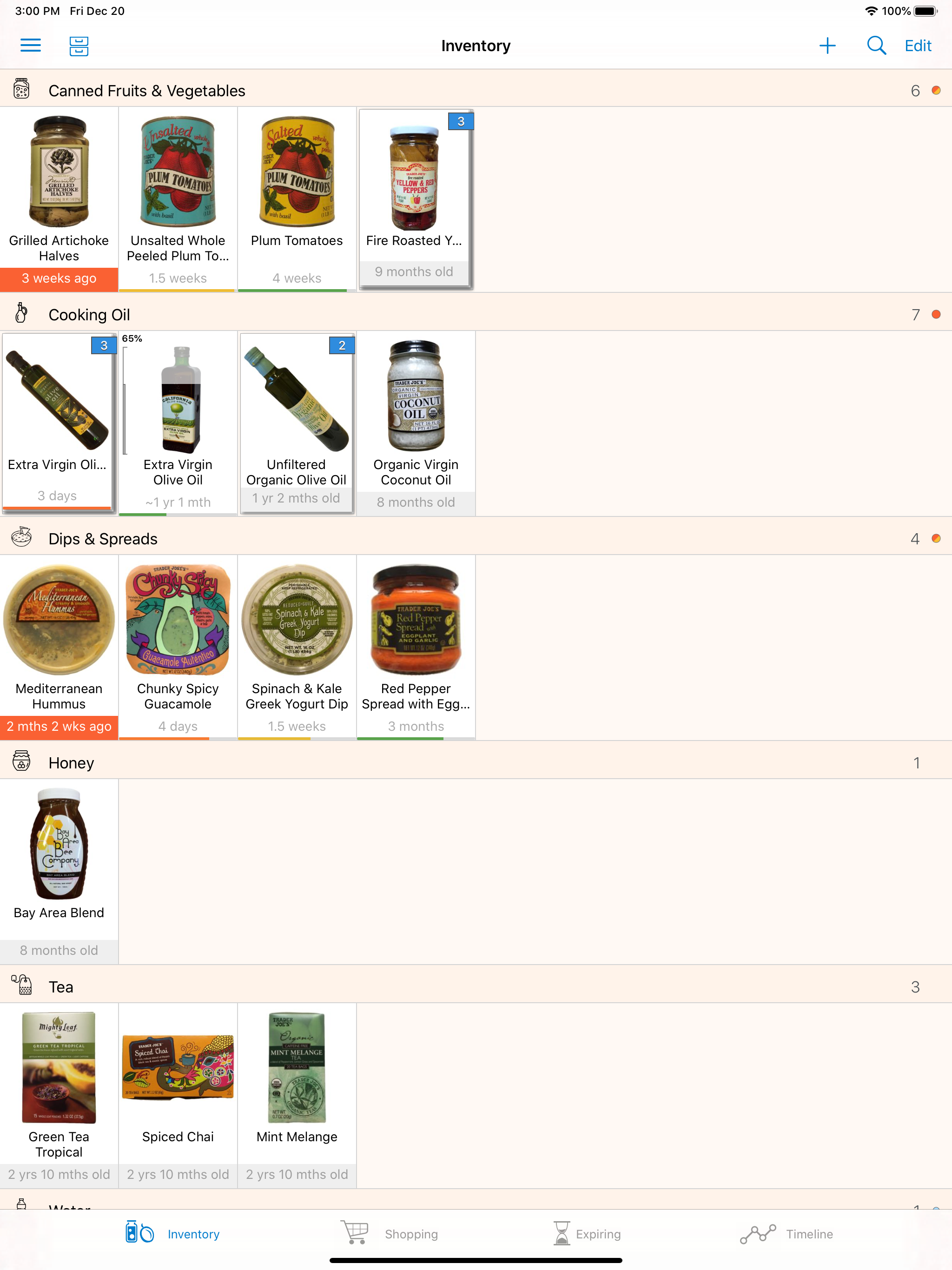 Pantry Check - Grocery List