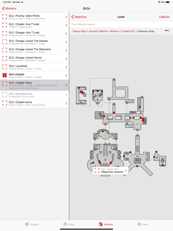 MEGameTracker iPad screenshot 4 - Reference app