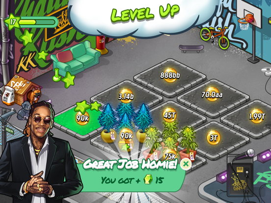 Wiz Khalifa's Weed Farm iPad app afbeelding 3