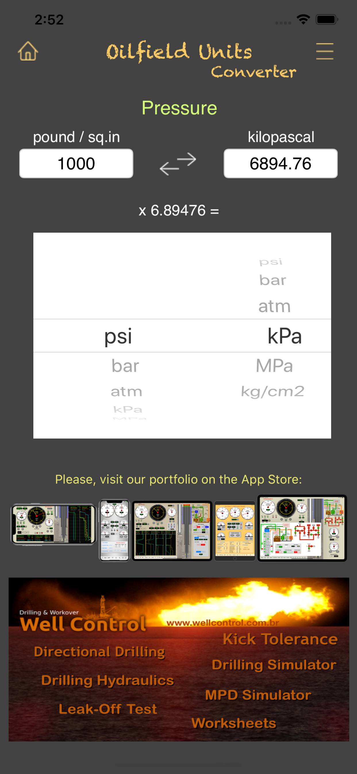 Oilfield Units Converter screenshot 3