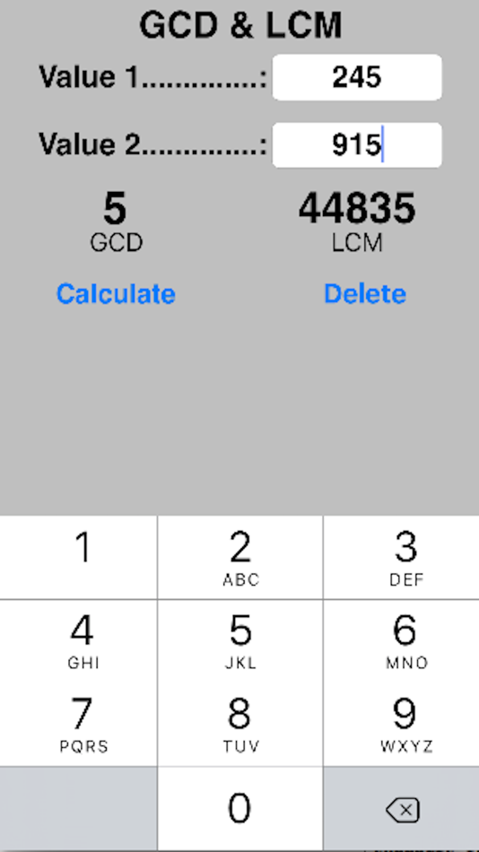 #1. Greatest Common Divisor (iOS) Bởi: Manfred Breede
