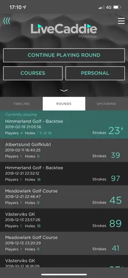 Game screenshot LiveCaddie - MyGolfApp mod apk