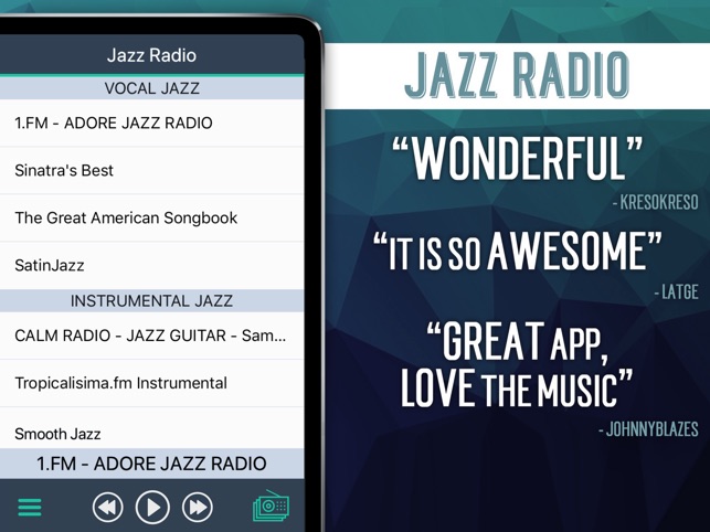 Jazz Radio im App Store