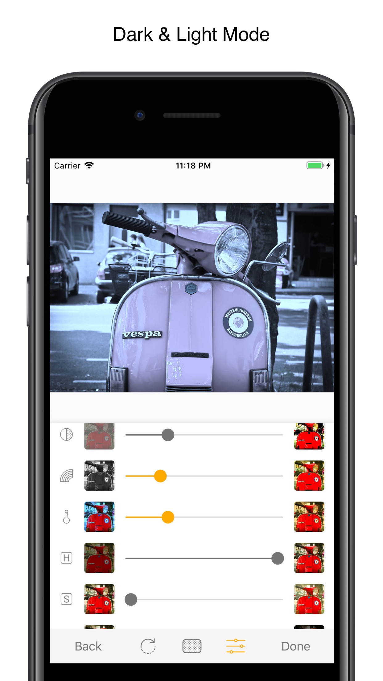 Screenshot do app ZebraFilm