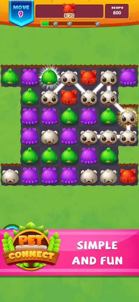Pet Connect: Match 3 Games