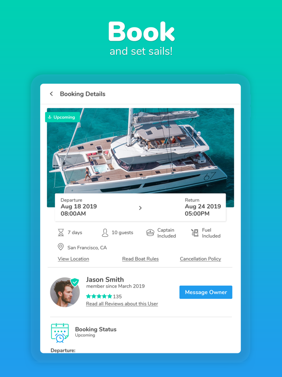 sail.me: Boat & Yacht rentals iPad screenshot 5 - Travel app