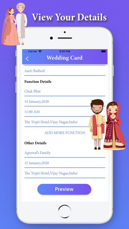 Wedding Card Maker (RSVP) 2020 screenshot-3