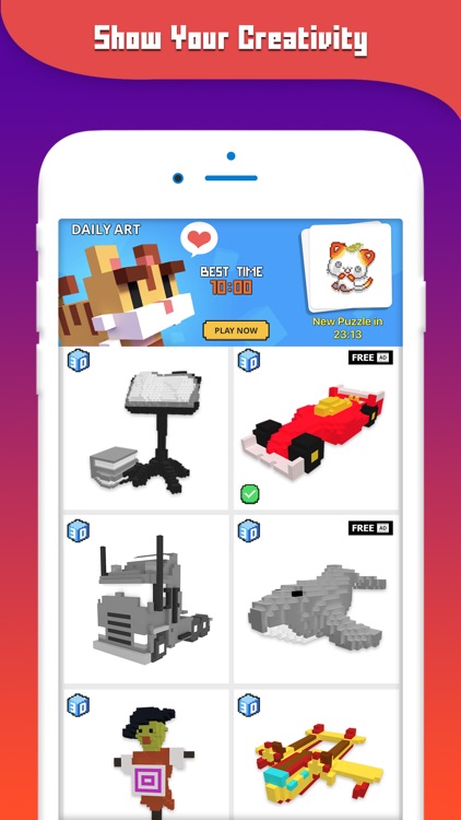 Pixel Puzzles: Color by Number