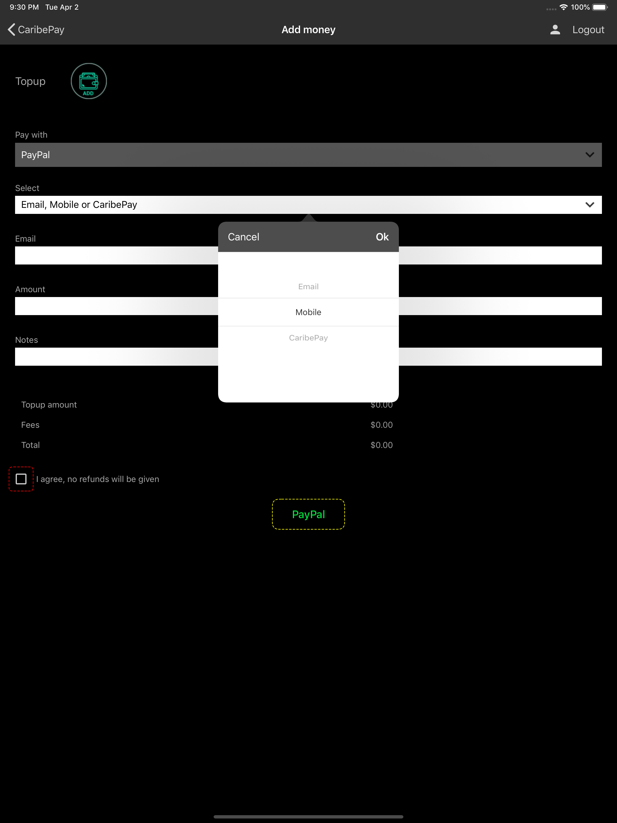 CaribePay App