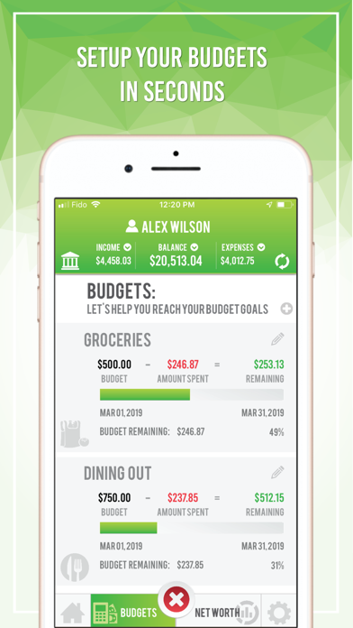 Budget App - Net Worth screenshot 4