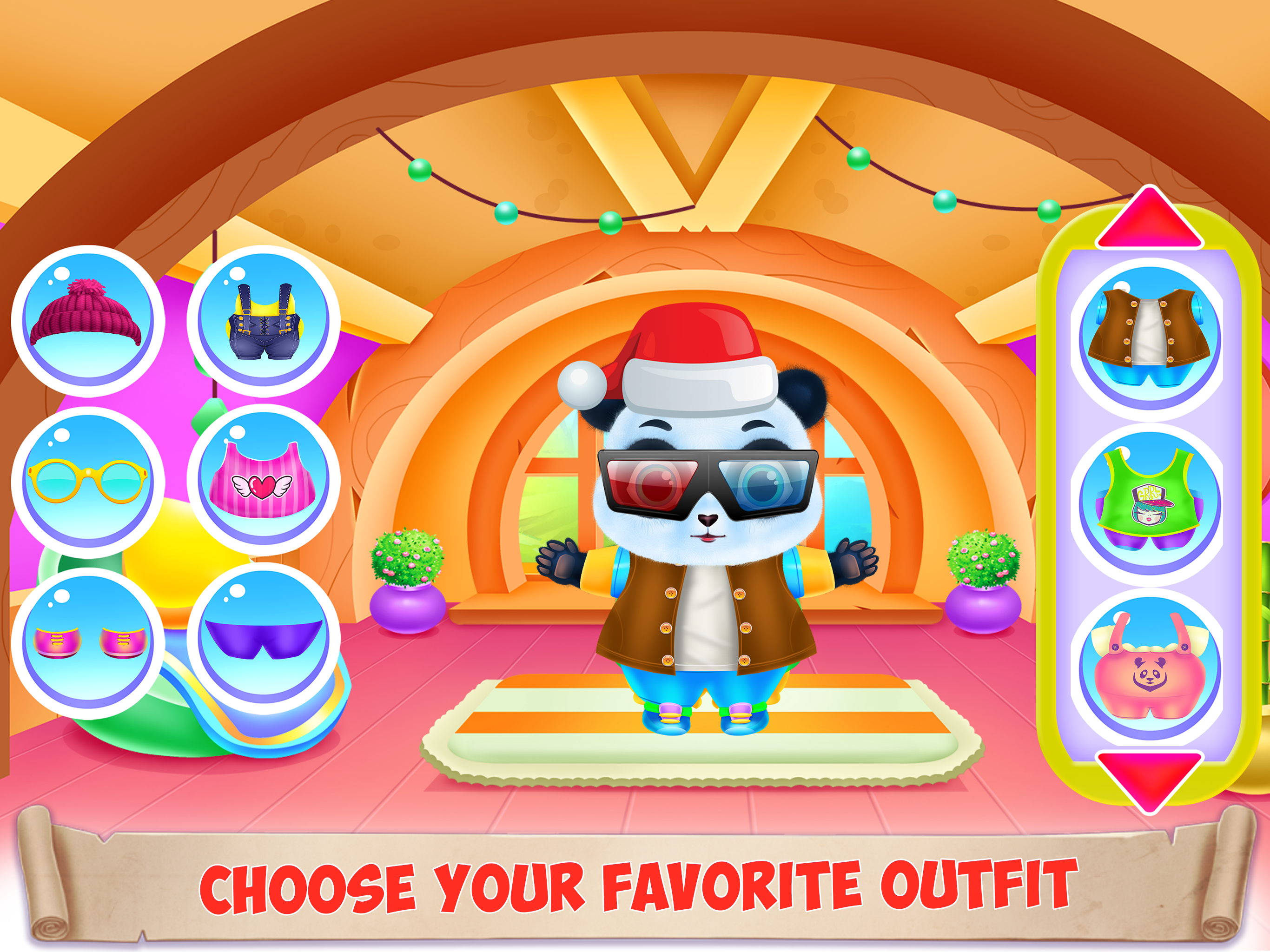 Panda Caring and Dress Up screenshot 14