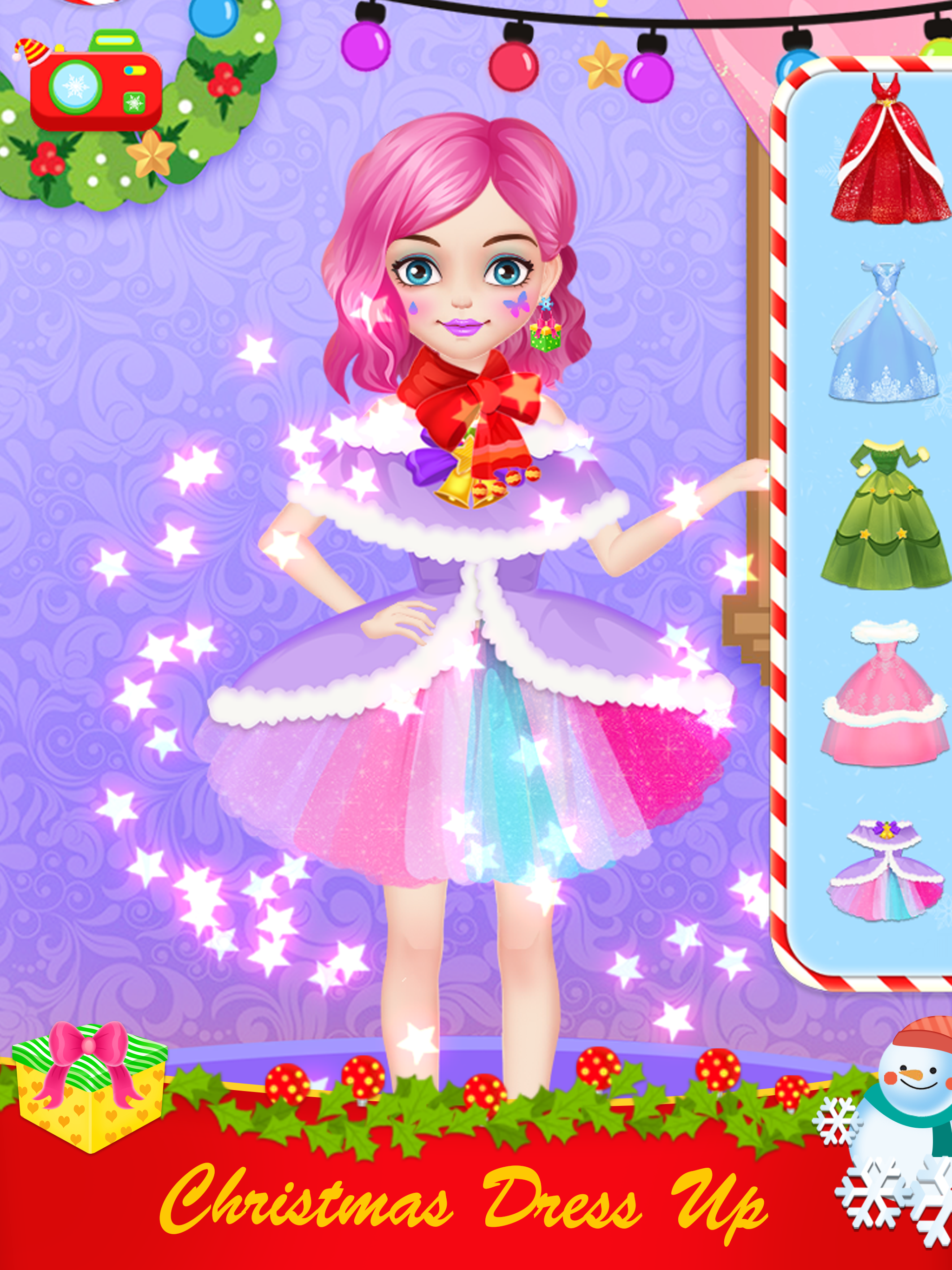 Christmas Dress Up & Snowman screenshot 9
