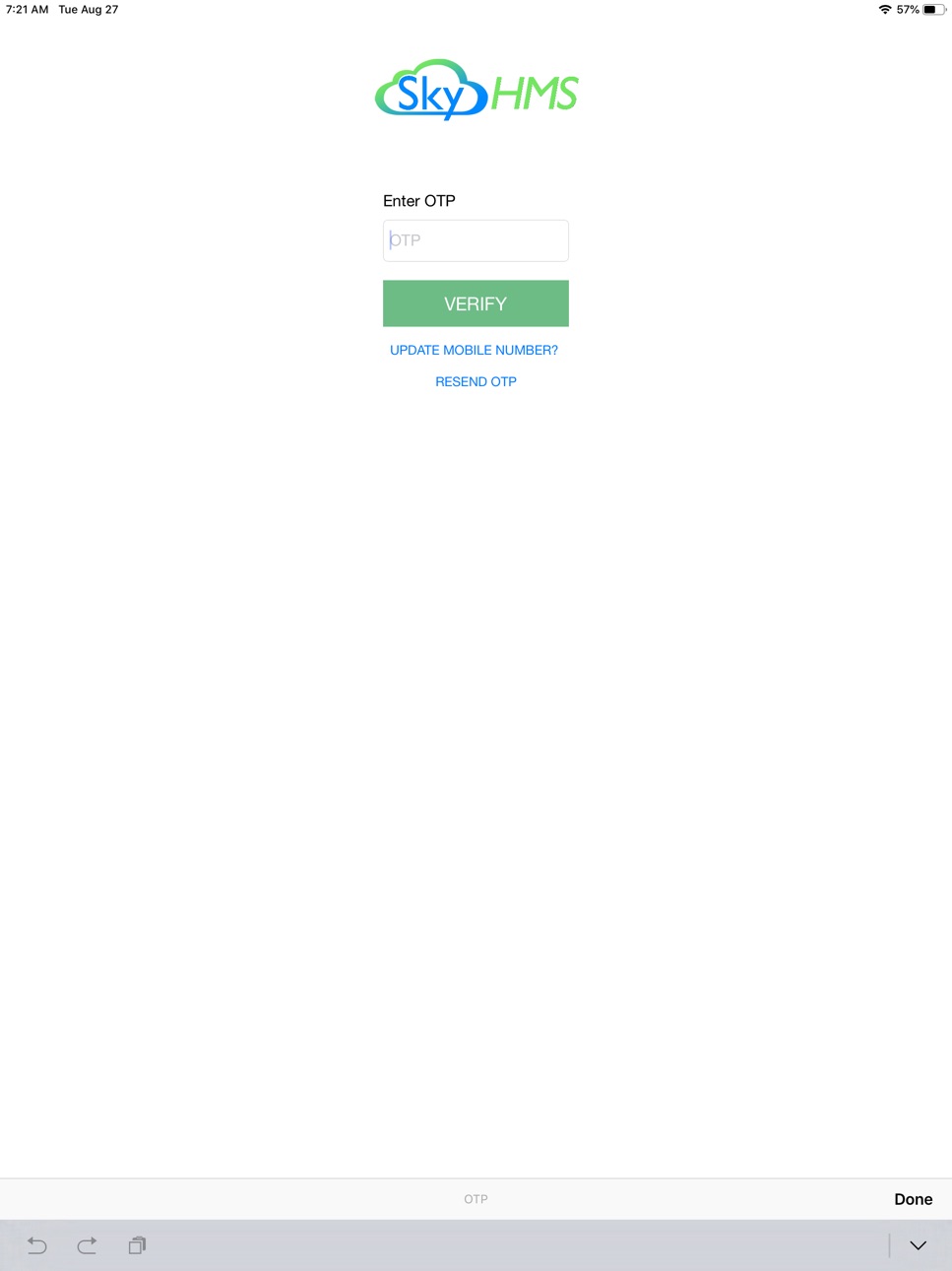 iPad screenshot