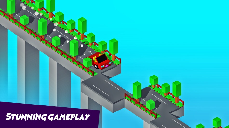 #5. Crossy Bridge Blocky Game (iOS) 由: Mir Hamza Hasan