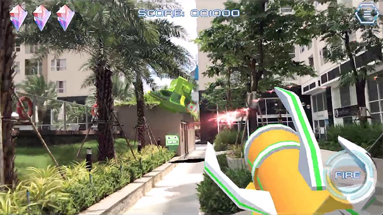 AR Galaxy Fight