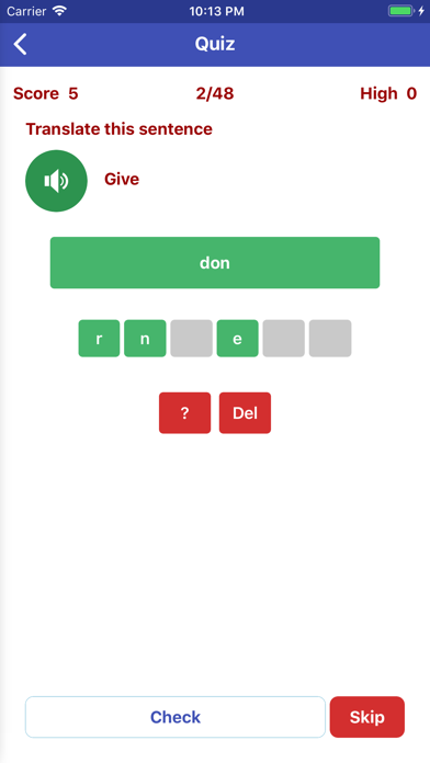 Learn French Daily iPhone screenshot 8 - Education app