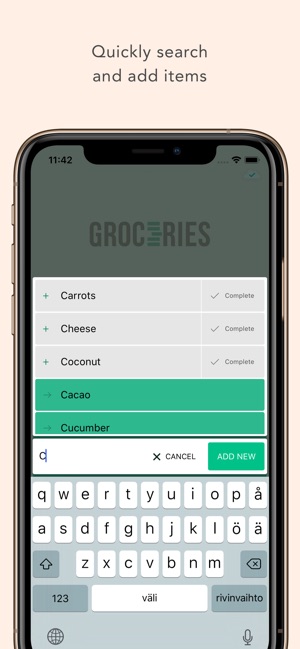 Groceries: a smarter list(圖5)-速報App