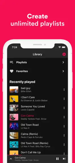 Game screenshot Music Player ‣ apk